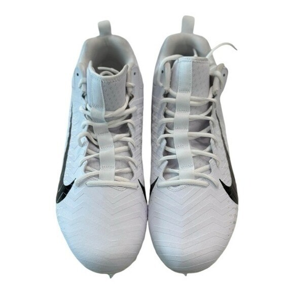 NIKE Alpha Men\'s  \'White Black\' Menace 2 Low Men\'s Football Cleats Size 16 main image 10